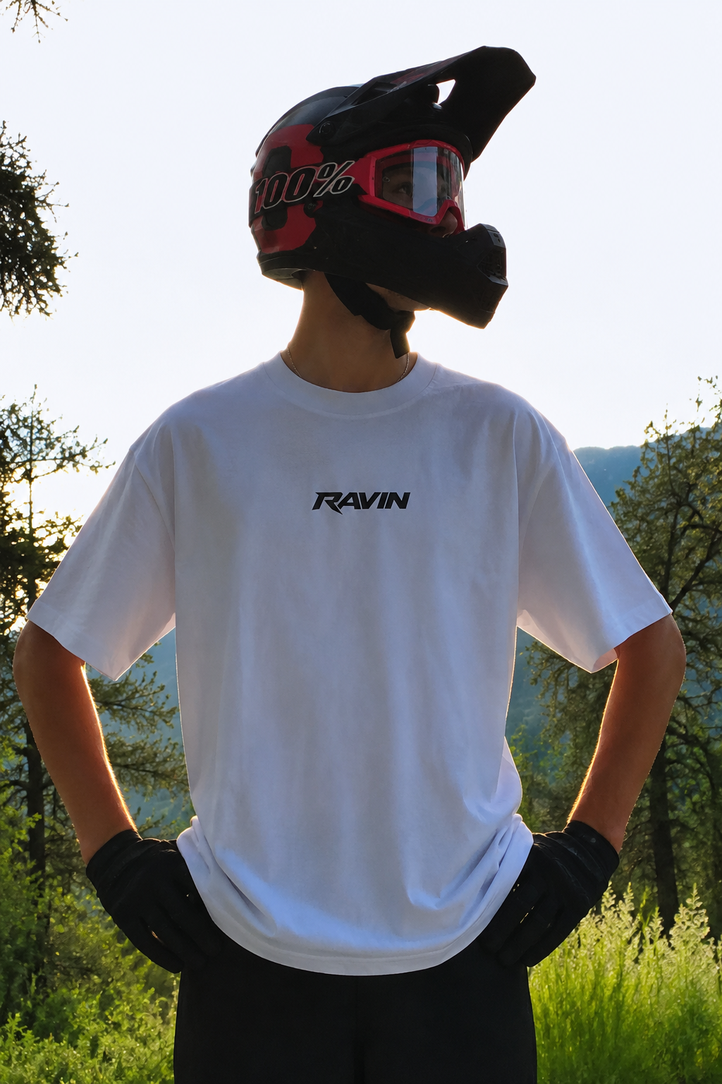 Oversized T-shirt for Freeride Edition White