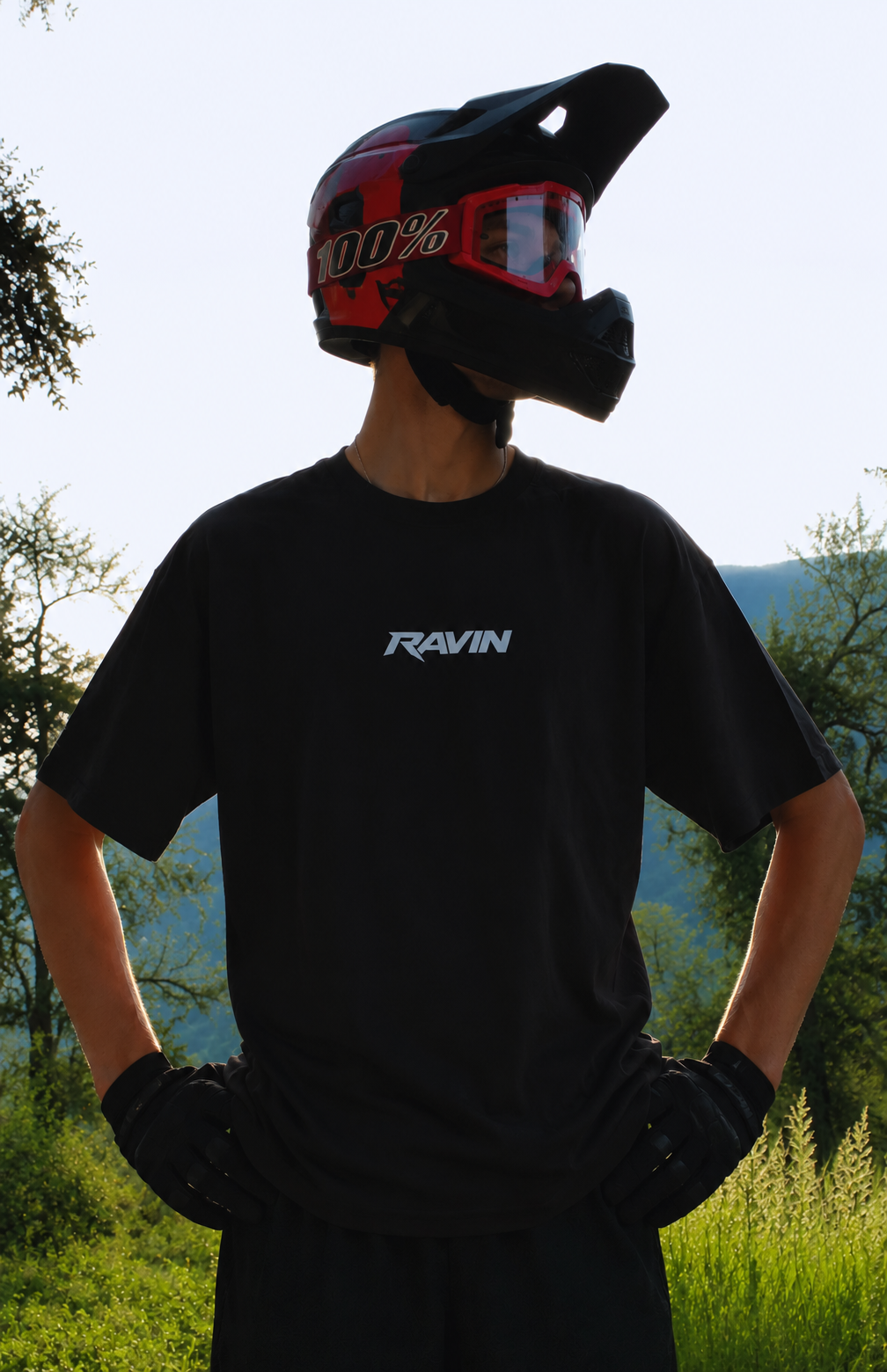 Oversized T-shirt for Freeride Edition Black